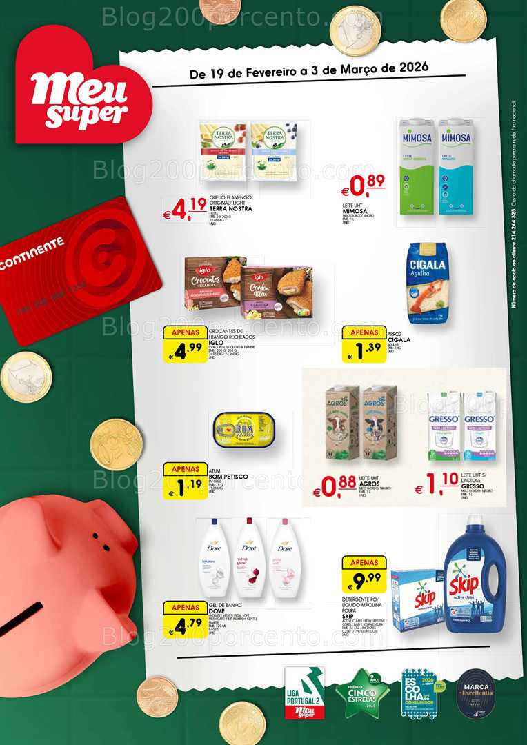 Antevisão Folheto MEU SUPER Promoções de 19 fevereiro a 3 março