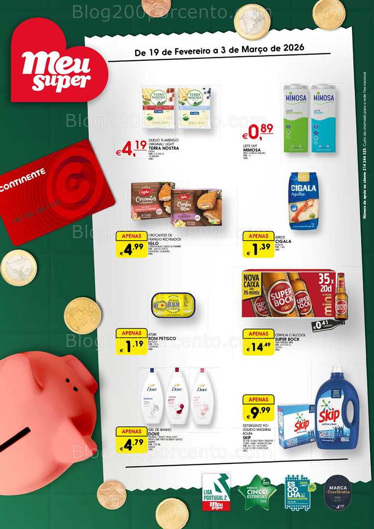 Antevisão Folheto MEU SUPER Promoções de 19 fevereiro a 3 março