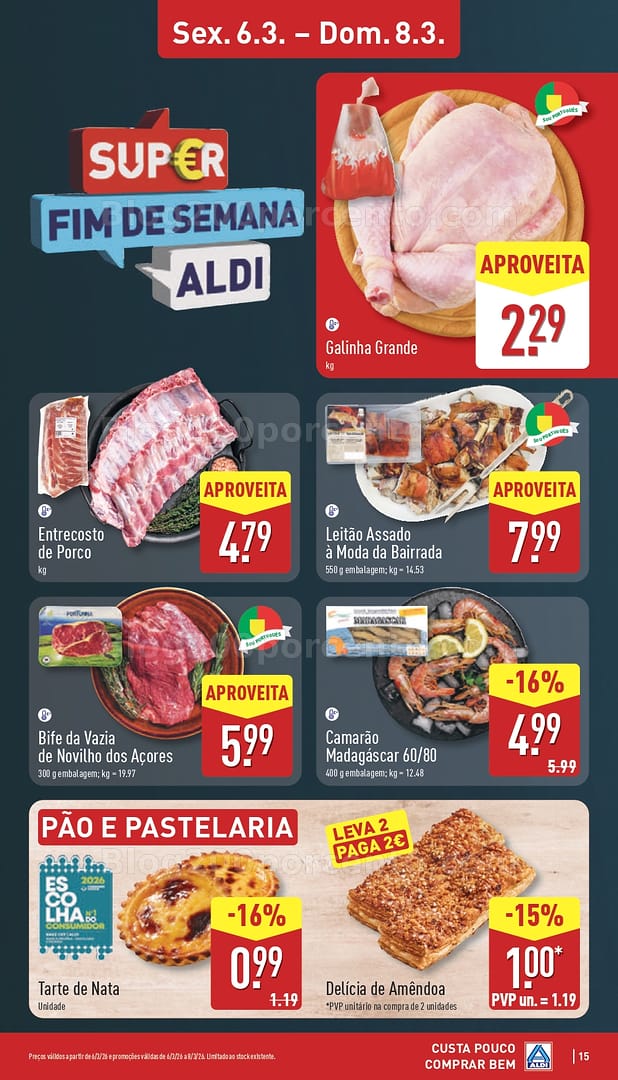 Antevisão Folheto ALDI Promoções de 2 a 8 março