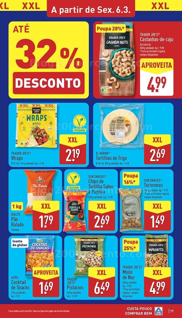 Antevisão Folheto ALDI Promoções de 2 a 8 março