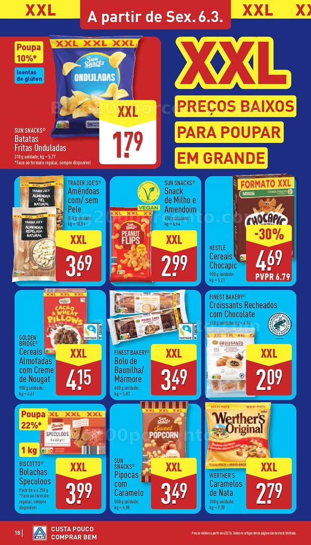 Antevisão Folheto ALDI Promoções de 2 a 8 março