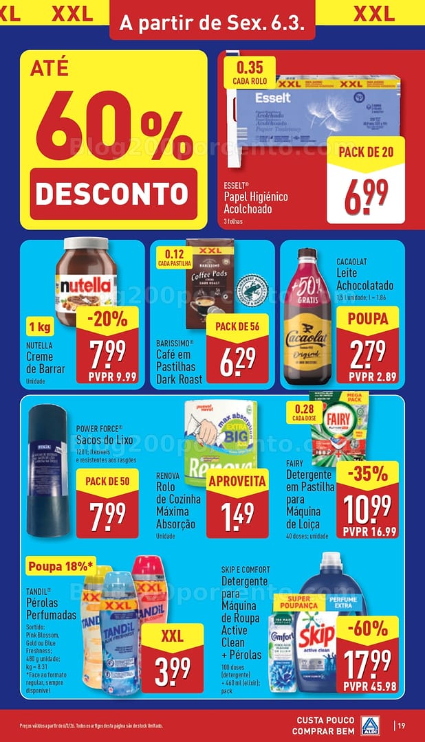 Antevisão Folheto ALDI Promoções de 2 a 8 março