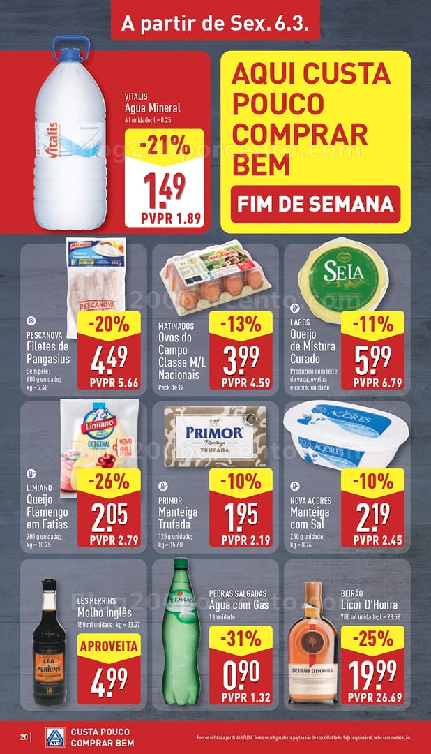Antevisão Folheto ALDI Promoções de 2 a 8 março