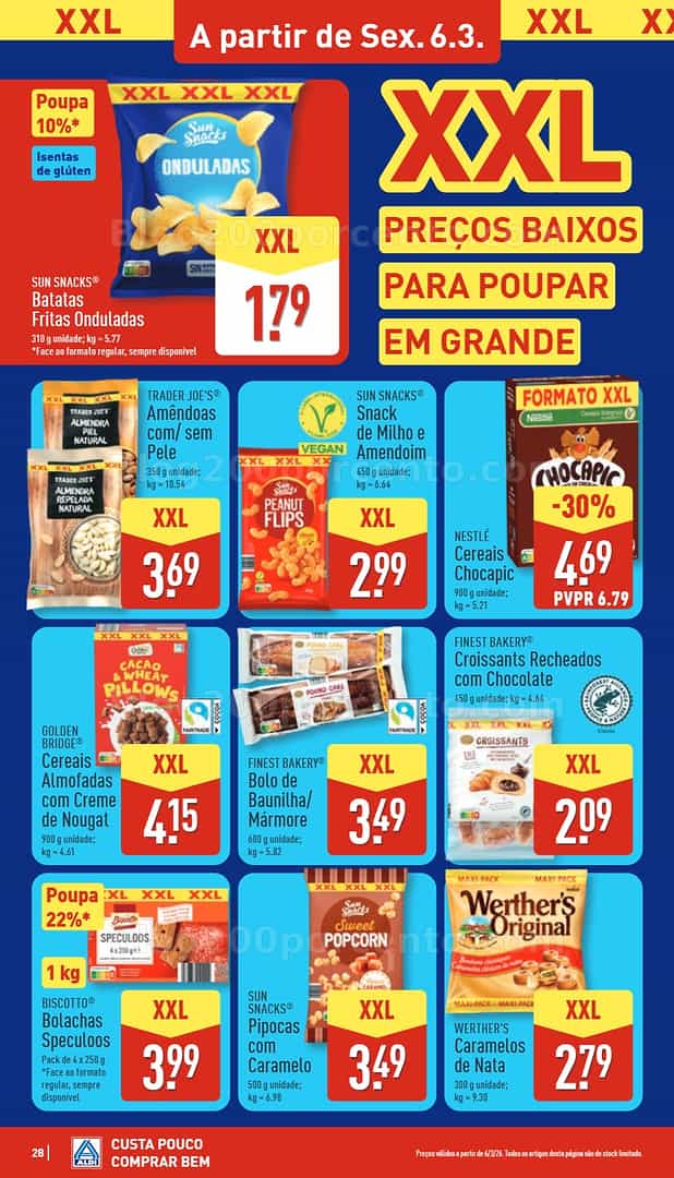 Antevisão Folheto ALDI Saldos Abertura Promoções de 6 a 13 março