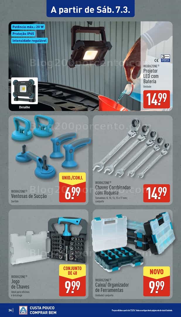 Antevisão Folheto ALDI Saldos Abertura Promoções de 6 a 13 março