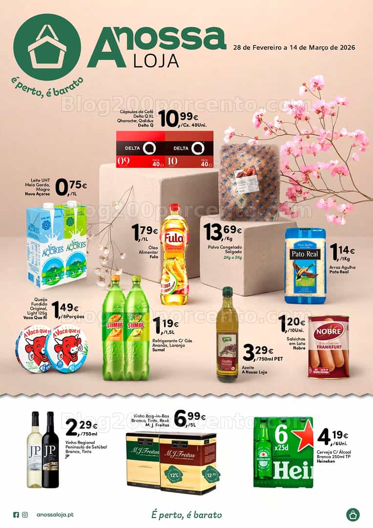Antevisão Folheto A NOSSA LOJA Promoções de 27 fevereiro a 14 março