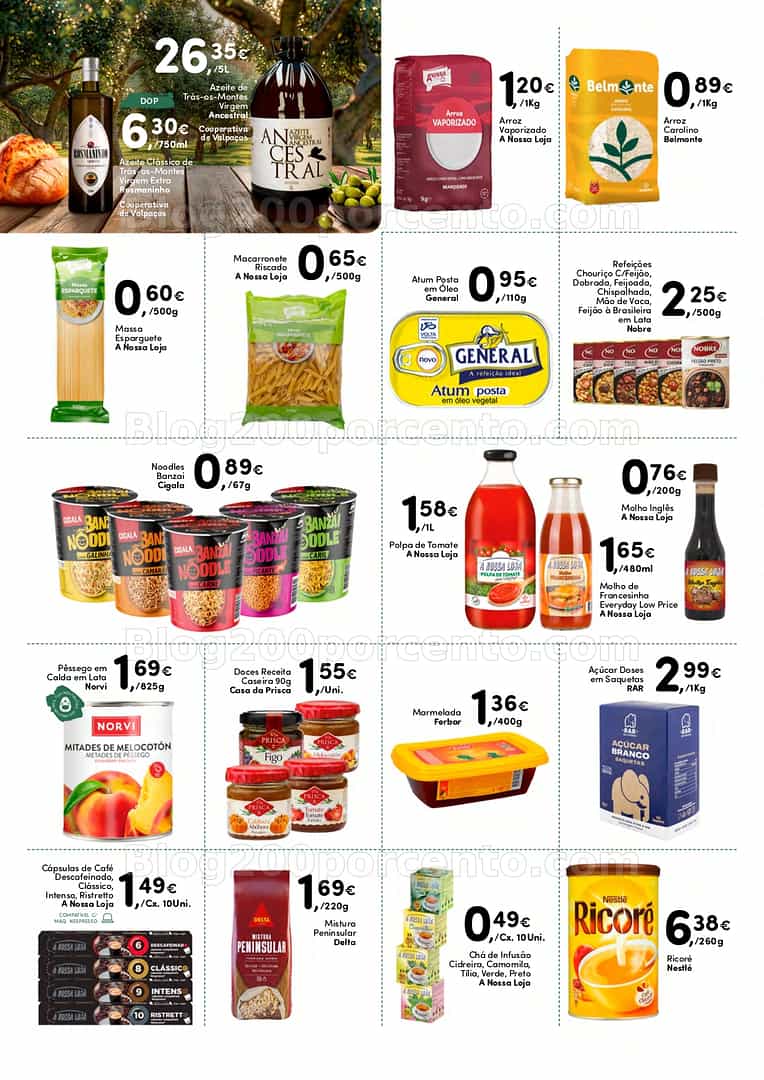 Antevisão Folheto A NOSSA LOJA Promoções de 27 fevereiro a 14 março