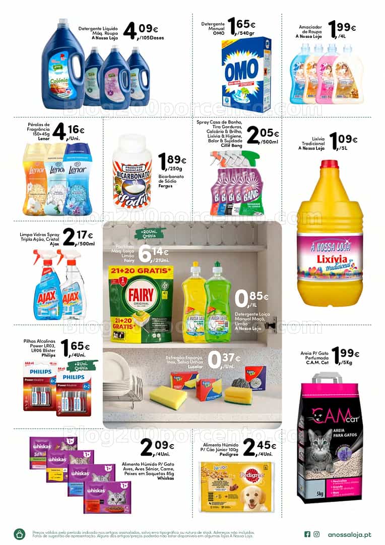 Antevisão Folheto A NOSSA LOJA Promoções de 27 fevereiro a 14 março