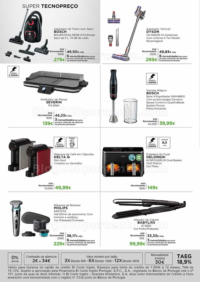 Antevisão Folheto EL CORTE INGLÉS Tecnologia Promoções de 27 fevereiro a 15 março