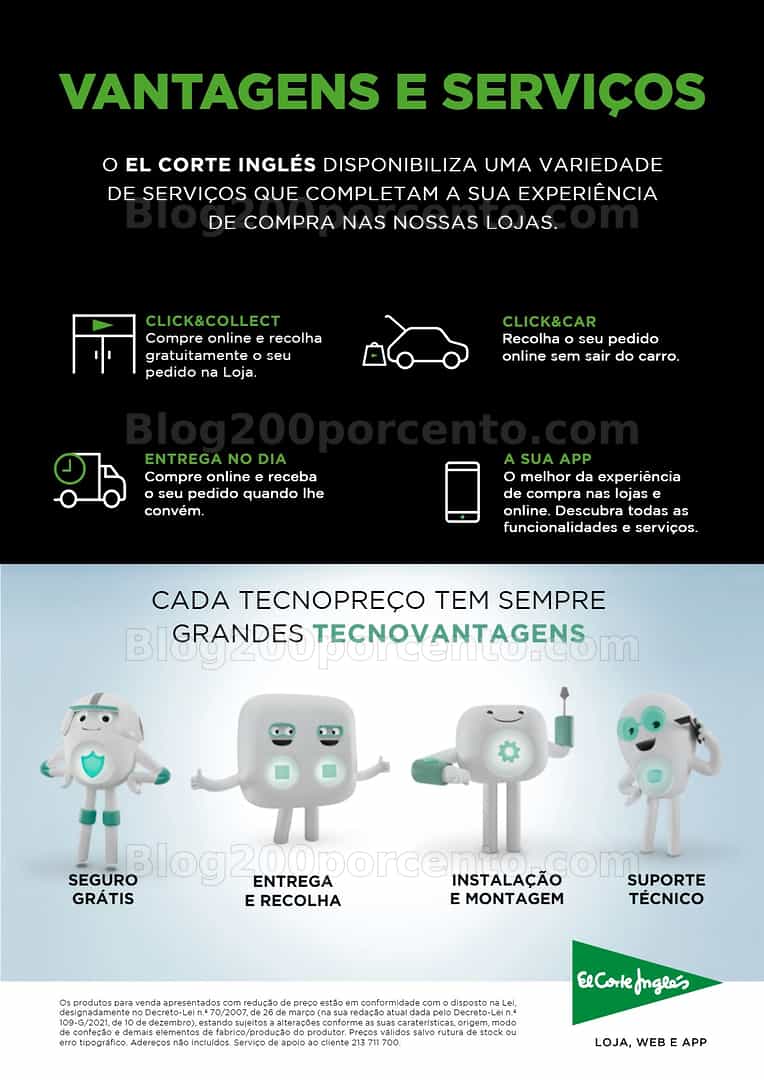 Antevisão Folheto EL CORTE INGLÉS Tecnologia Promoções de 27 fevereiro a 15 março