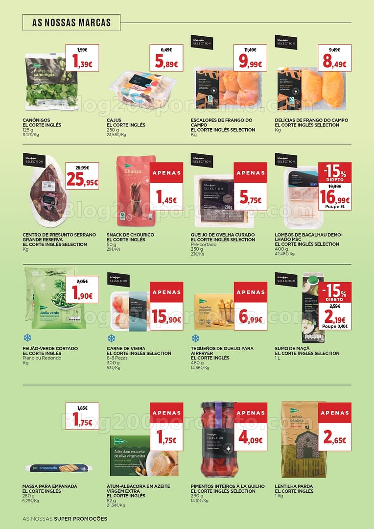 Antevisão Folheto EL CORTE INGLÉS Promoções de 27 fevereiro a 12 março