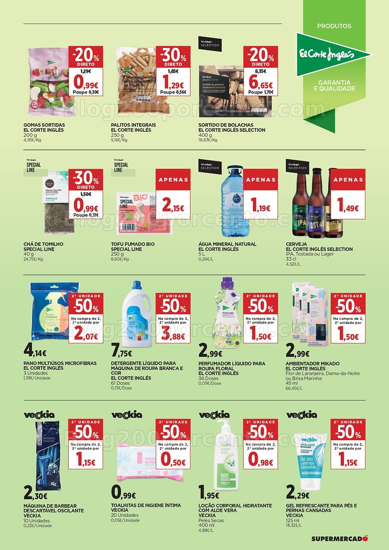 Antevisão Folheto EL CORTE INGLÉS Promoções de 27 fevereiro a 12 março