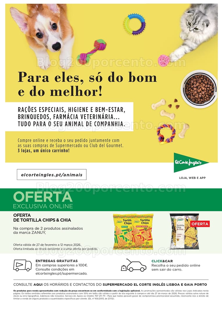 Antevisão Folheto EL CORTE INGLÉS Promoções de 27 fevereiro a 12 março