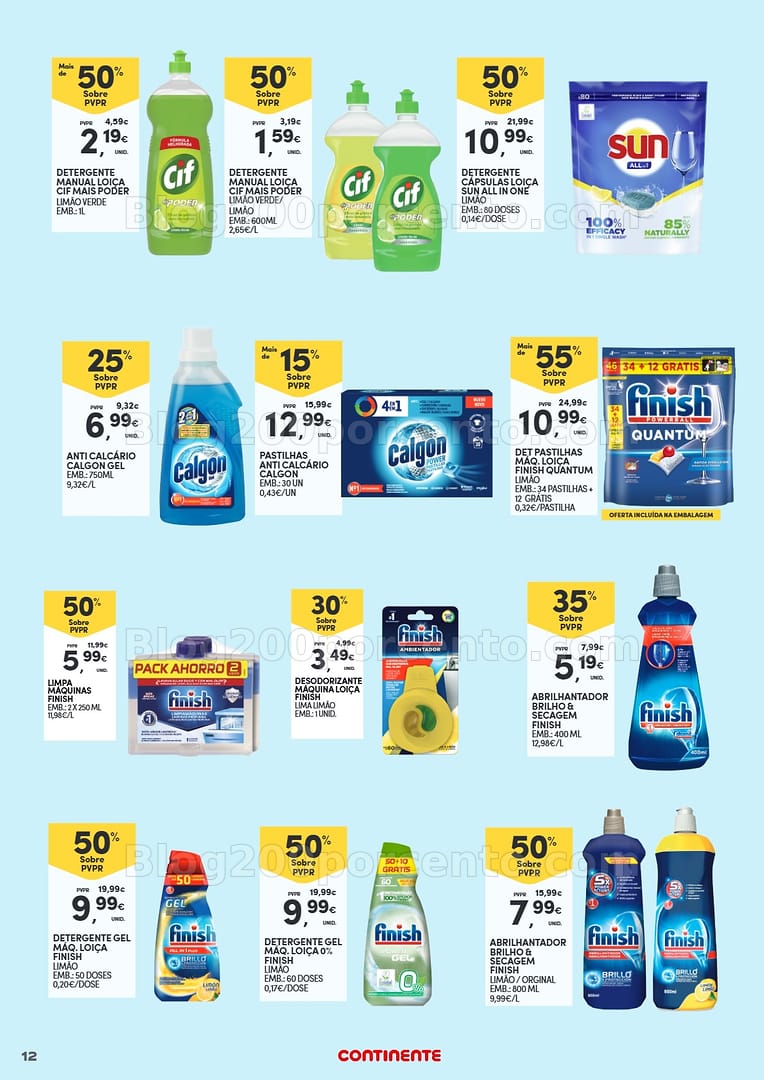Antevisão Folheto CONTINENTE Açores Especial Limpeza Promoções de 24 fevereiro a 16 março