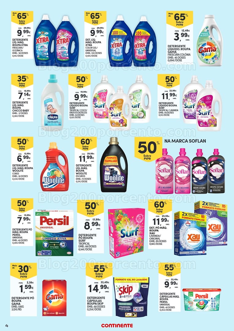 Antevisão Folheto CONTINENTE Açores Especial Limpeza Promoções de 24 fevereiro a 16 março
