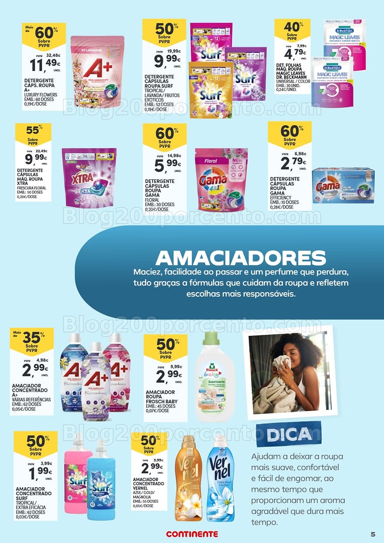 Antevisão Folheto CONTINENTE Açores Especial Limpeza Promoções de 24 fevereiro a 16 março