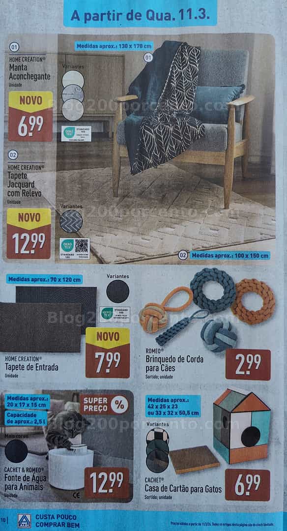 Antevisão Folheto ALDI Promoções de 9 a 15 março