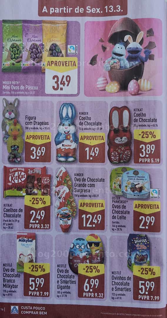 Antevisão Folheto ALDI Promoções de 9 a 15 março