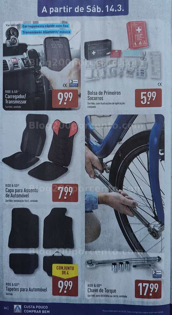 Antevisão Folheto ALDI Promoções de 9 a 15 março