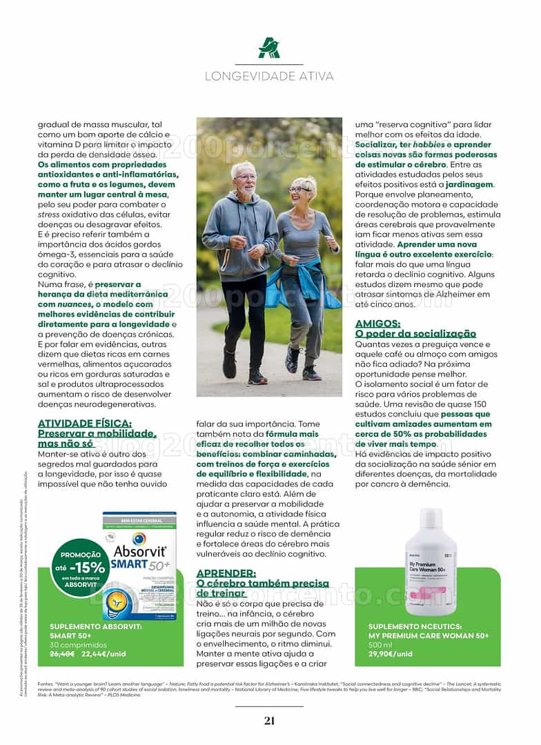 Antevisão Folheto AUCHAN Saúde e Bem Estar Promoções de 28 fevereiro a 30 março