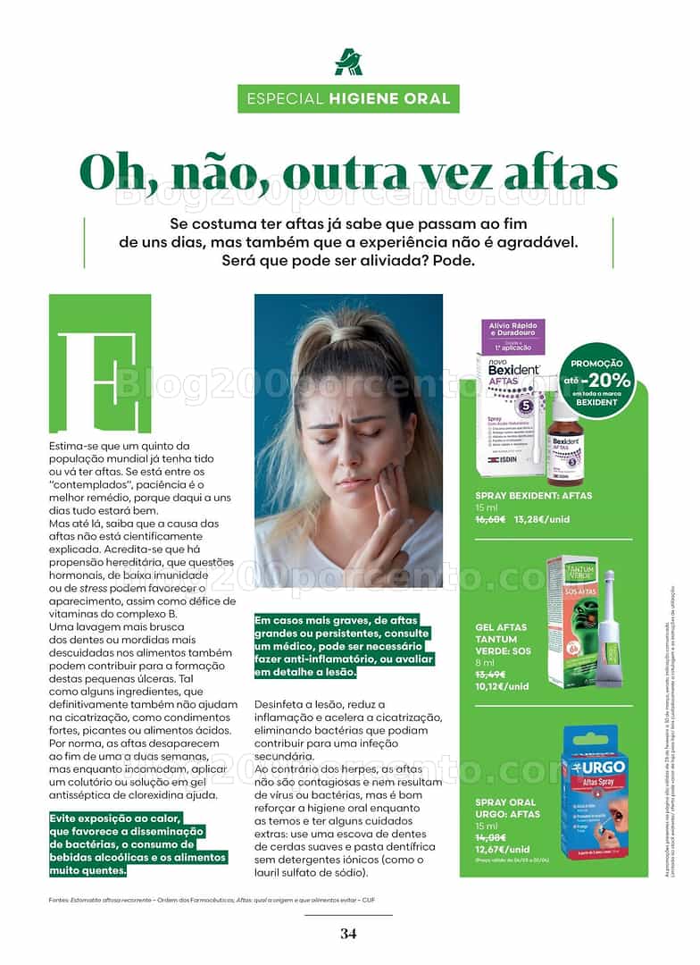 Antevisão Folheto AUCHAN Saúde e Bem Estar Promoções de 28 fevereiro a 30 março