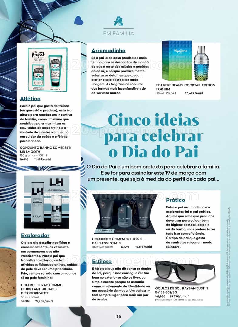 Antevisão Folheto AUCHAN Saúde e Bem Estar Promoções de 28 fevereiro a 30 março