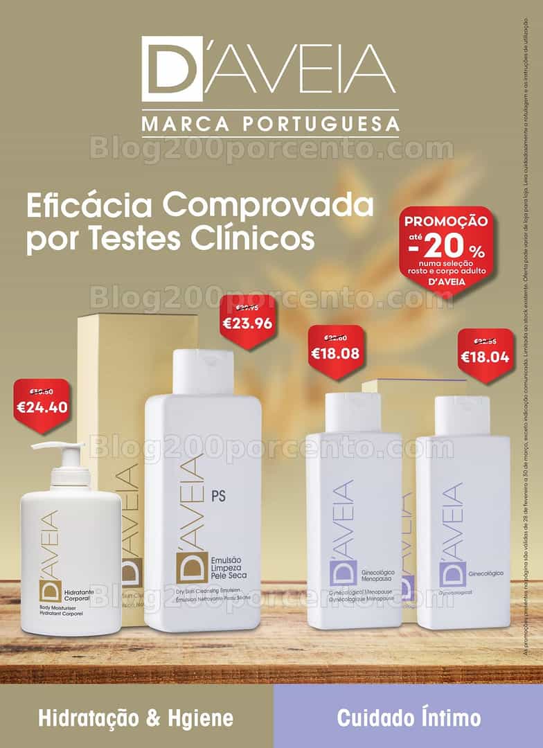 Antevisão Folheto AUCHAN Saúde e Bem Estar Promoções de 28 fevereiro a 30 março