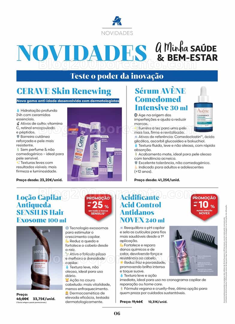 Antevisão Folheto AUCHAN Saúde e Bem Estar Promoções de 28 fevereiro a 30 março