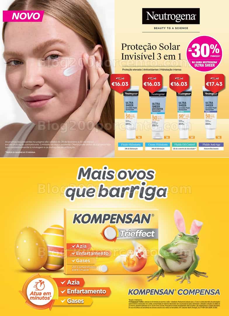 Antevisão Folheto AUCHAN Saúde e Bem Estar Promoções de 28 fevereiro a 30 março