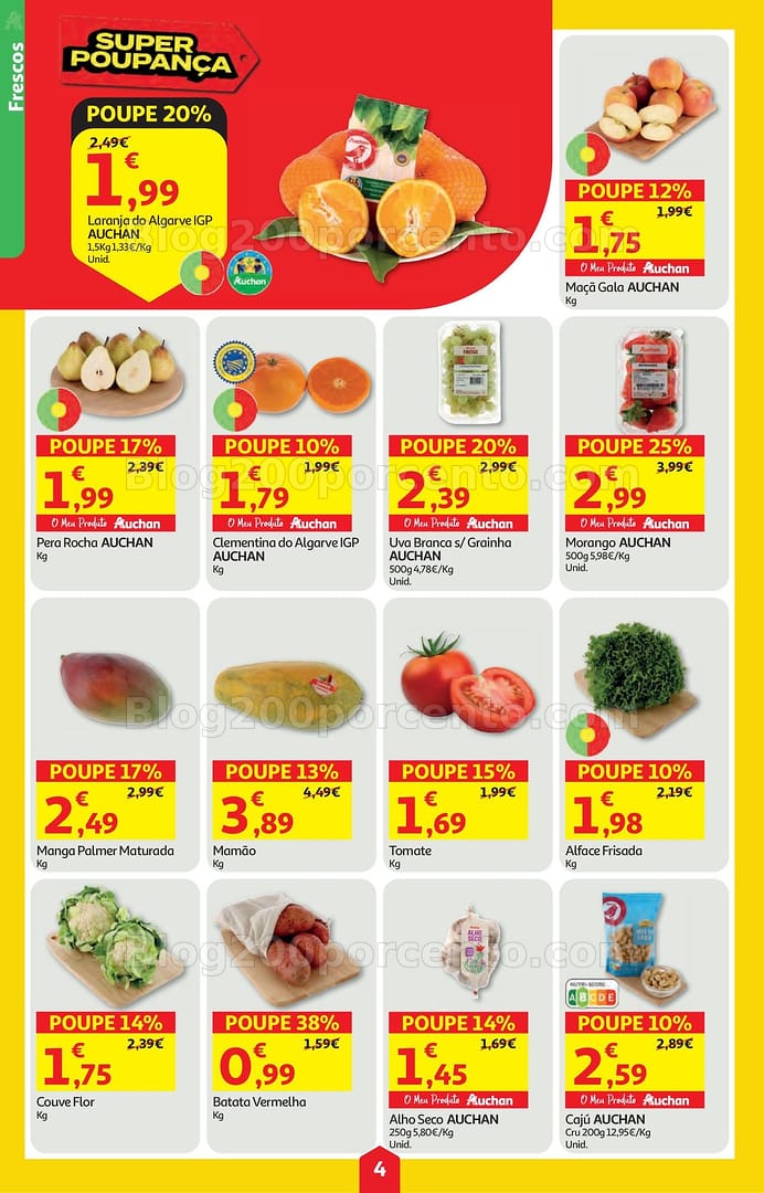 Antevisão Folheto AUCHAN - MINIPREÇO Super Poupança Promoções de 26 fevereiro a 4 março