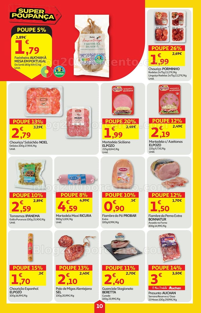 Antevisão Folheto AUCHAN Super Poupança Promoções de 26 fevereiro a 4 março