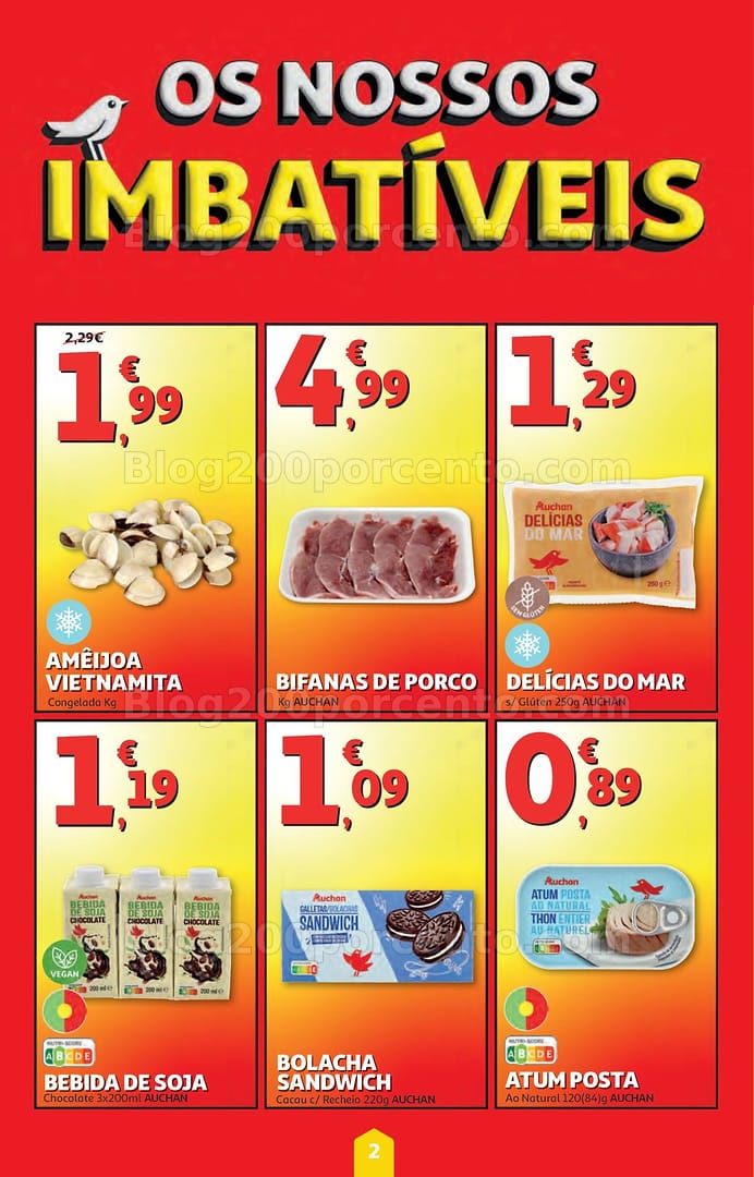 Antevisão Folheto AUCHAN Super Poupança Promoções de 26 fevereiro a 4 março