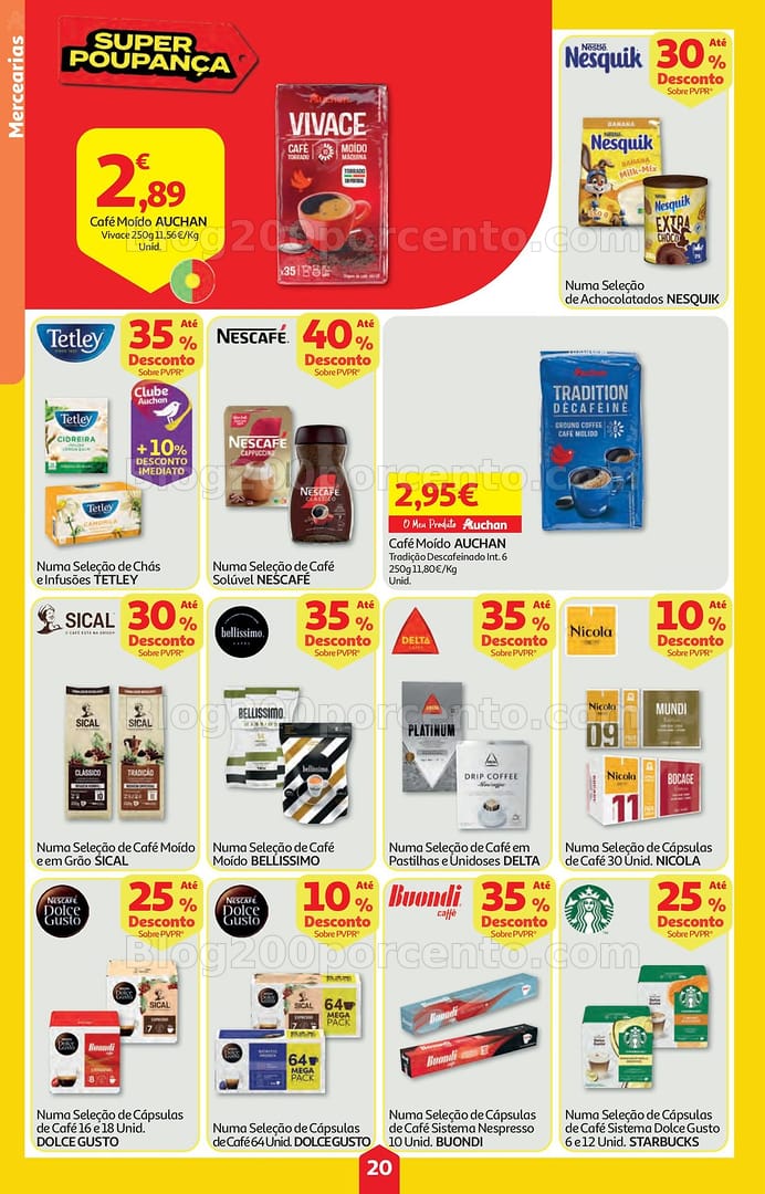Antevisão Folheto AUCHAN Super Poupança Promoções de 26 fevereiro a 4 março