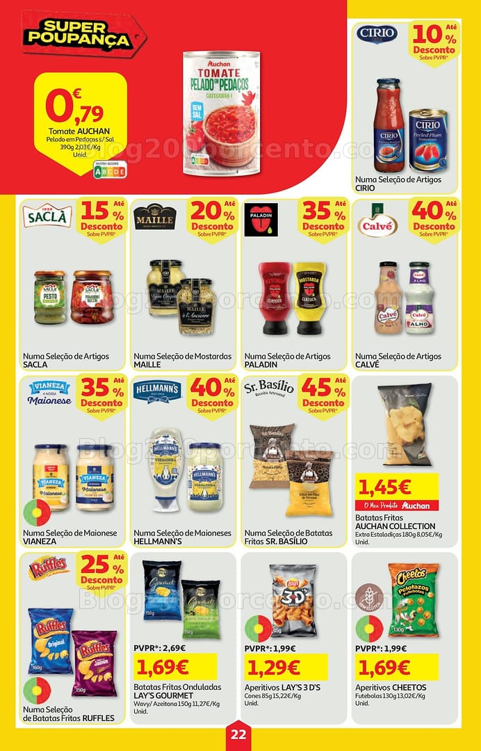 Antevisão Folheto AUCHAN Super Poupança Promoções de 26 fevereiro a 4 março