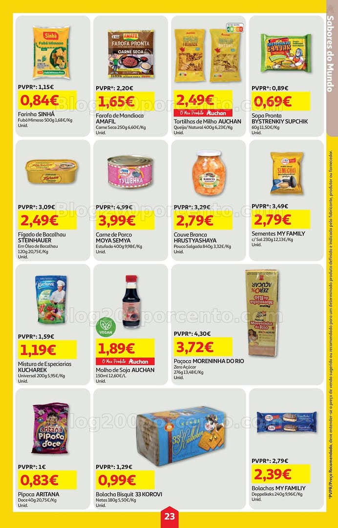 Antevisão Folheto AUCHAN Super Poupança Promoções de 26 fevereiro a 4 março