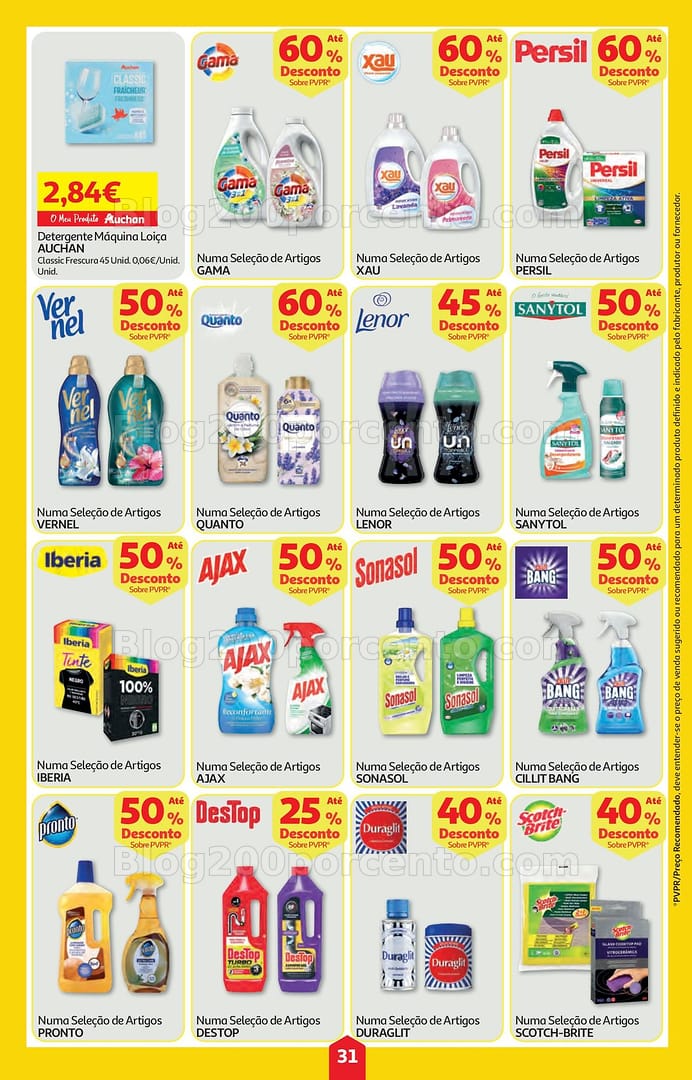 Antevisão Folheto AUCHAN Super Poupança Promoções de 26 fevereiro a 4 março