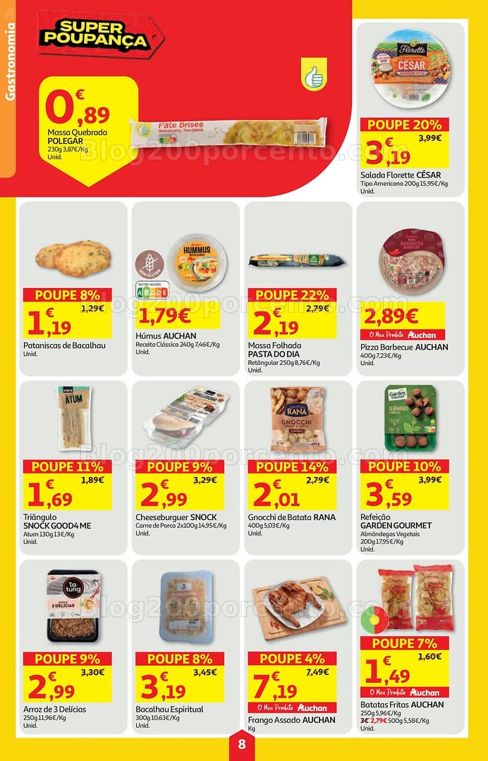 Antevisão Folheto AUCHAN Super Poupança Promoções de 26 fevereiro a 4 março