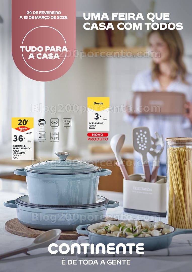 Antevisão Folheto CONTINENTE Casa Promoções de 24 fevereiro a 15 março - Edição Digital
