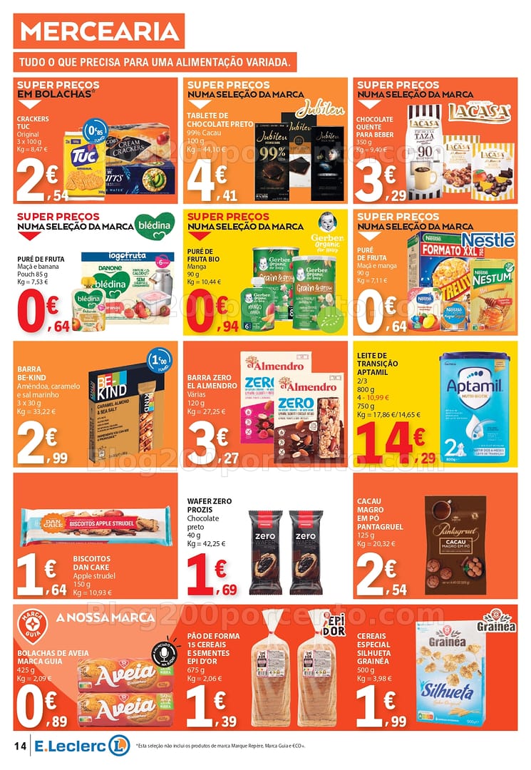 Antevisão Folheto E-LECLERC Promoções de 26 fevereiro a 4 março