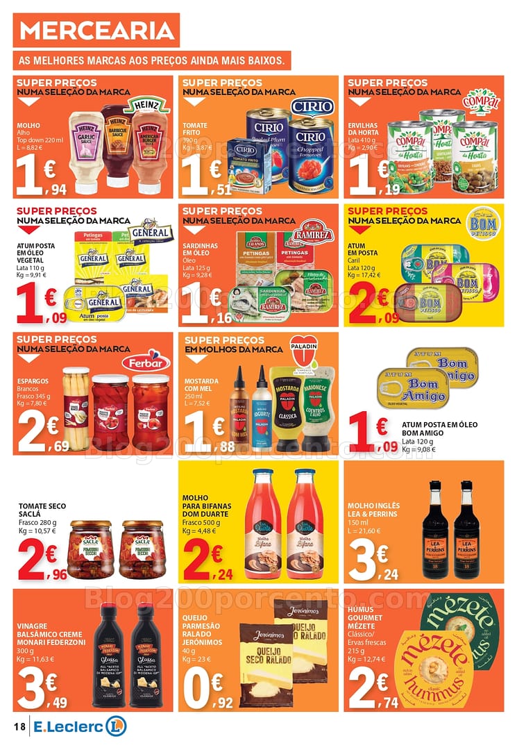 Antevisão Folheto E-LECLERC Promoções de 26 fevereiro a 4 março