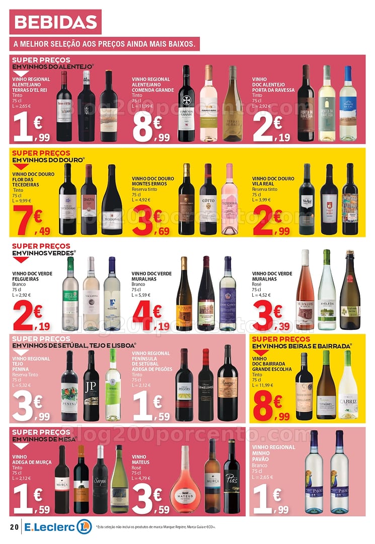 Antevisão Folheto E-LECLERC Promoções de 26 fevereiro a 4 março