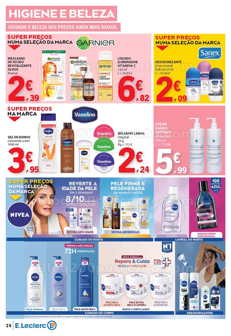 Antevisão Folheto E-LECLERC Promoções de 26 fevereiro a 4 março