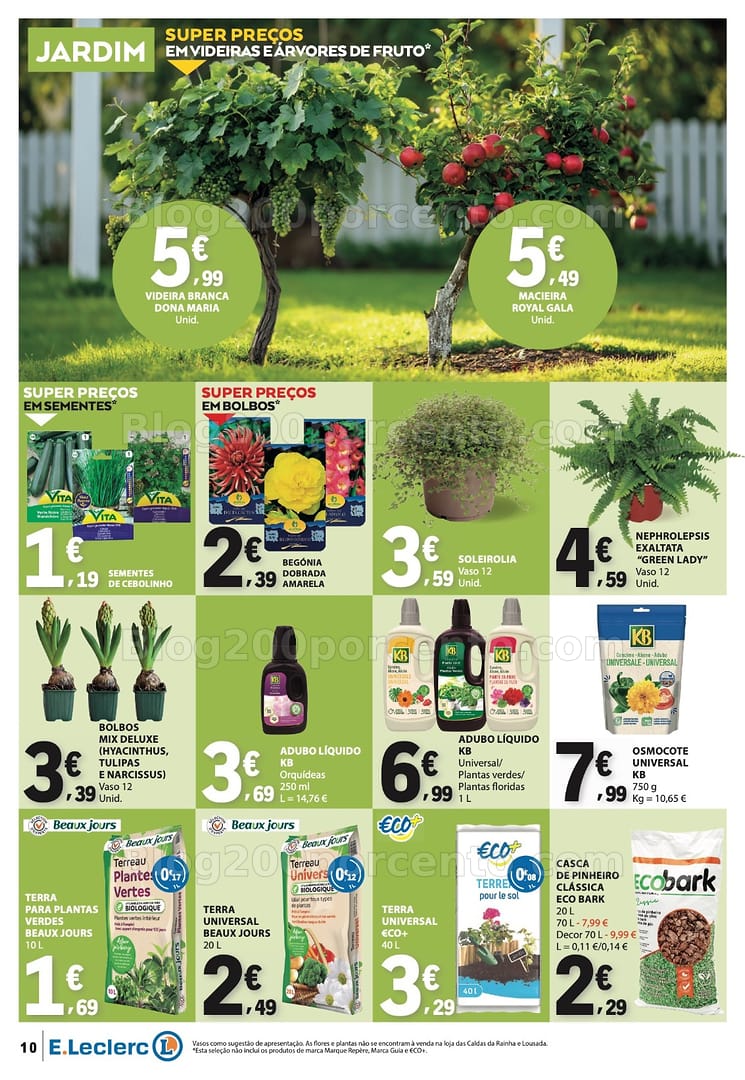 Antevisão Folheto E-LECLERC Bazar Promoções de 26 fevereiro a 11 março