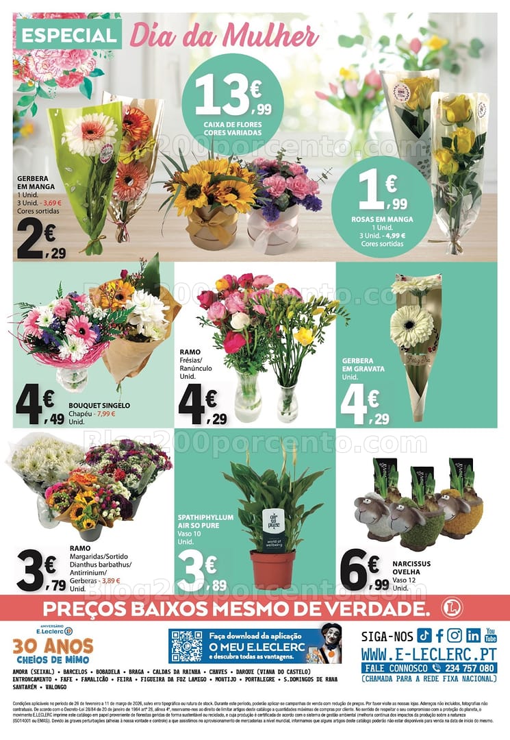 Antevisão Folheto E-LECLERC Bazar Promoções de 26 fevereiro a 11 março
