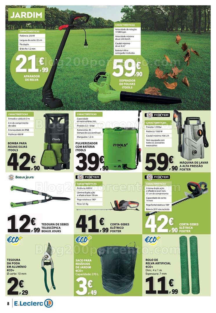 Antevisão Folheto E-LECLERC Bazar Promoções de 26 fevereiro a 11 março