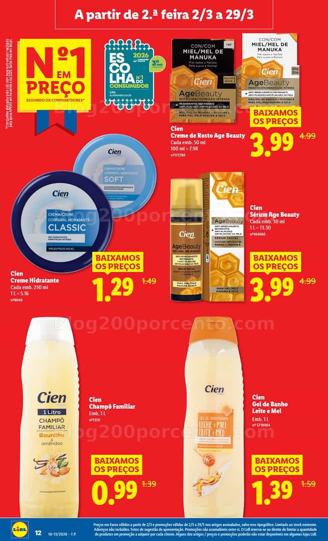 Antevisão Folheto LIDL Especial Baixa de Preços Promoções a partir de 2 março
