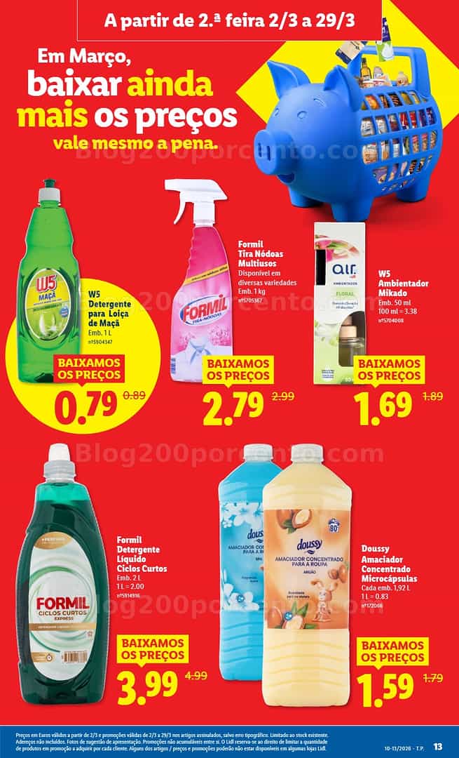 Antevisão Folheto LIDL Especial Baixa de Preços Promoções a partir de 2 março