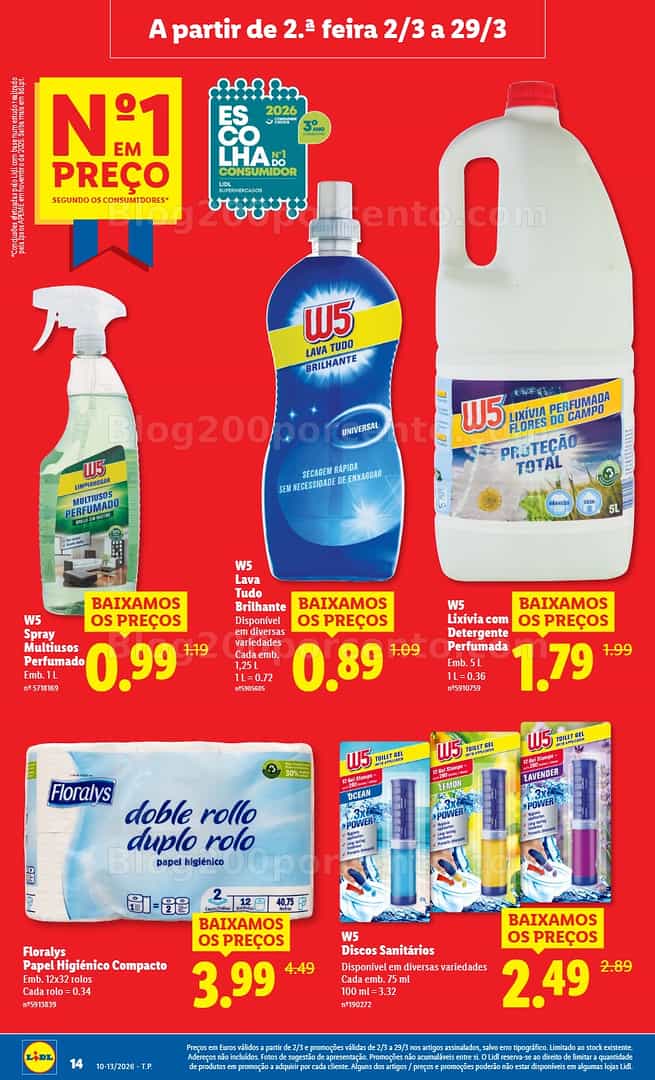 Antevisão Folheto LIDL Especial Baixa de Preços Promoções a partir de 2 março