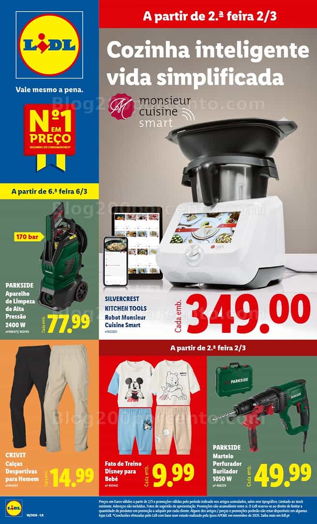 Antevisão Folheto LIDL Bazar Promoções de 2 a 12 março - Edição Digital