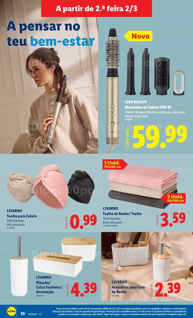 Antevisão Folheto LIDL Bazar Promoções de 2 a 12 março - Edição Digital